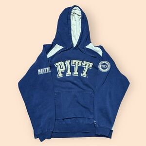 Vintage Pitt Panthers Y2K Hoodie Women’s Large 2000s Pittsburgh